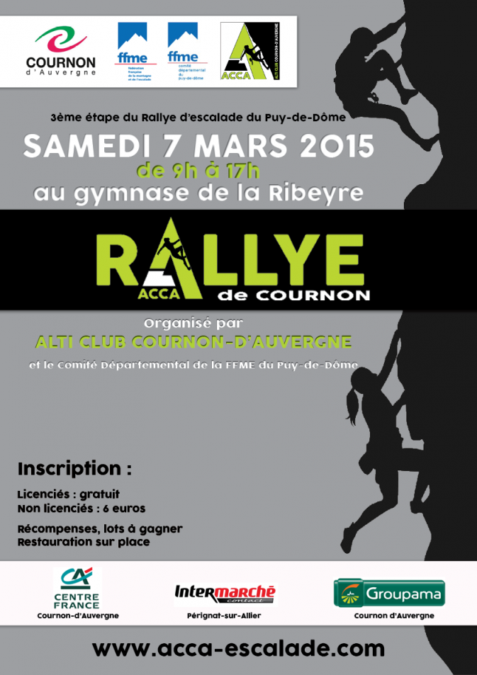 Affiche Rallye ACCA 2015